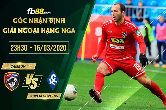 fb88-soi kèo Tambov vs Krylia Sovetov Samara