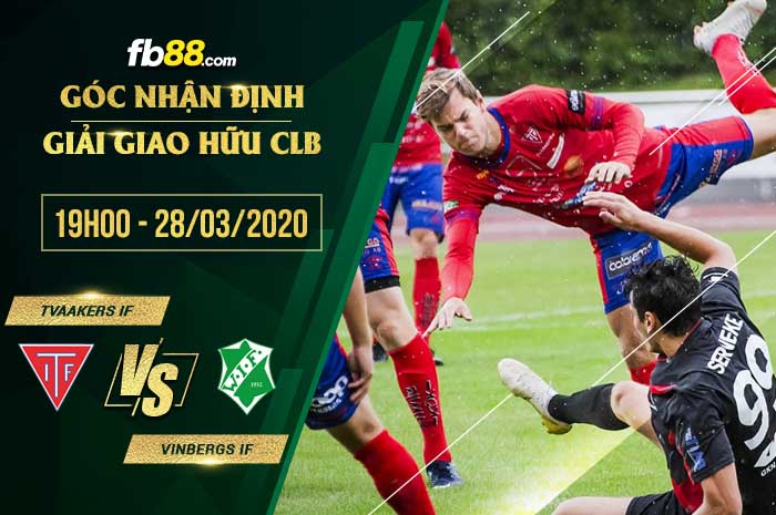 fb88-soi kèo Tvaakers IF vs Vinbergs IF
