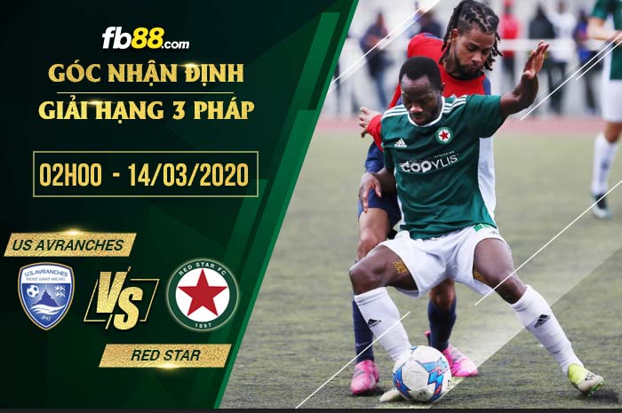 fb88-soi kèo US Avranches vs Red Star Saint Ouen
