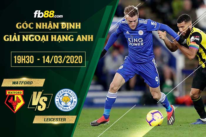 fb88-soi kèo Watford vs Leicester City