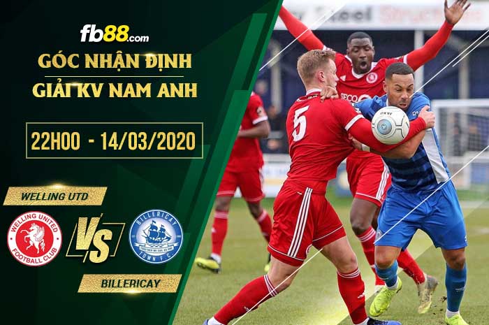 fb88-soi kèo Welling United vs Billericay Town