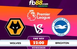 fb88-soi kèo Wolverhampton Wanderers vs Brighton and Hove Albion