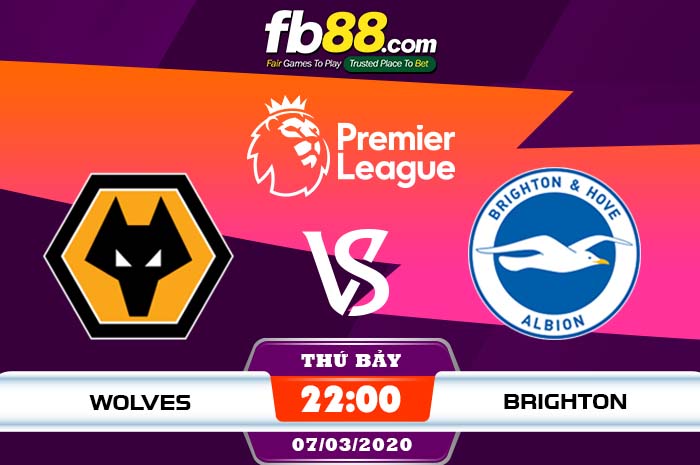 fb88-soi kèo Wolverhampton Wanderers vs Brighton and Hove Albion