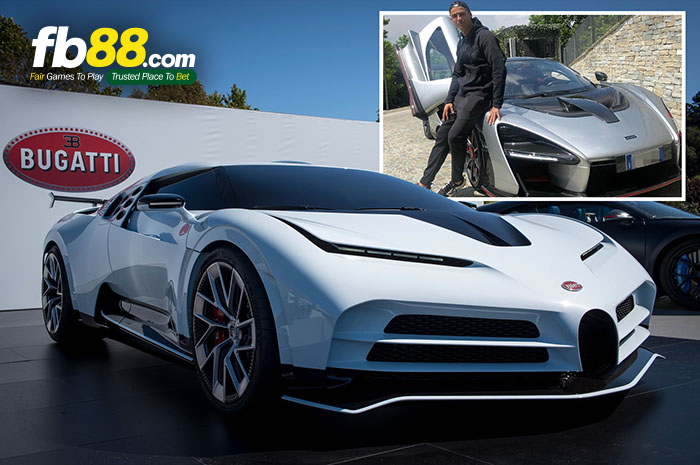 ronaldo tậu quái thú bugatti centodieci