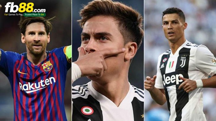 dybala ronaldo messi