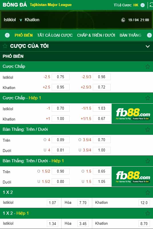 fb88-kèo nhà cái Istiklol vs Khatlon