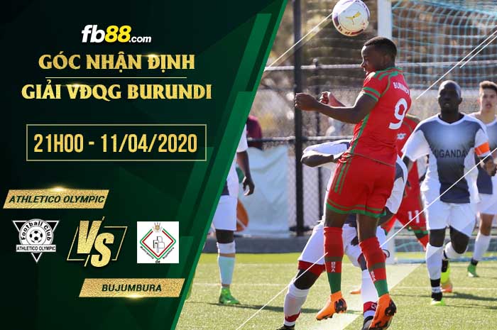 fb88-soi kèo Athletico Olympic vs Bujumbura City