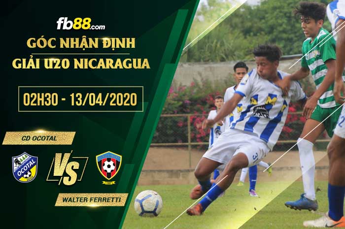 fb88-soi kèo Deportivo Ocotal U20 vs Walter Ferretti U20
