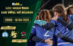 fb88-soi kèo Dinamo-BGUFK Minsk (w) vs ABFF U19 (w)