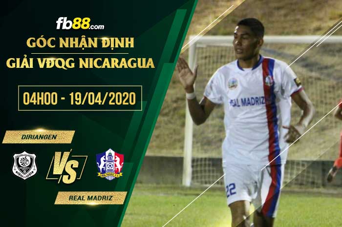 fb88-soi kèo Diriangen vs Real Madriz