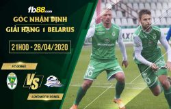 fb88-soi kèo FC Gomel vs Lokomotiv Gomel