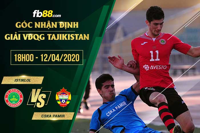 fb88-soi kèo FC Istiklol Dushanbe vs CSKA Pamir Dushanbe