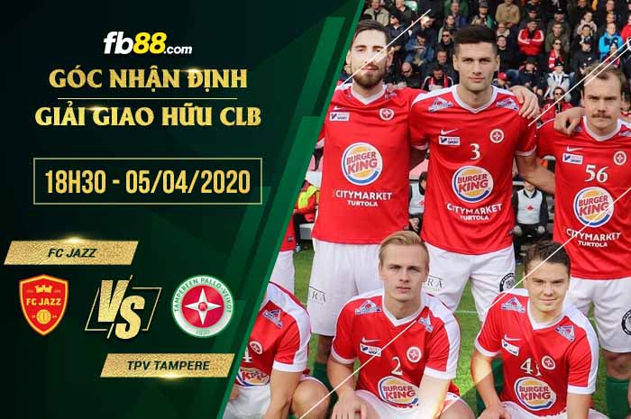 fb88-soi kèo FC Jazz vs TPV Tampere
