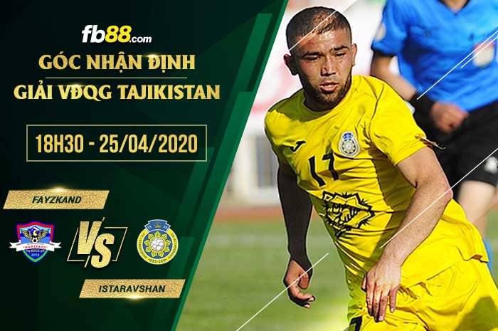 fb88-soi kèo Fayzkand vs Istaravshan