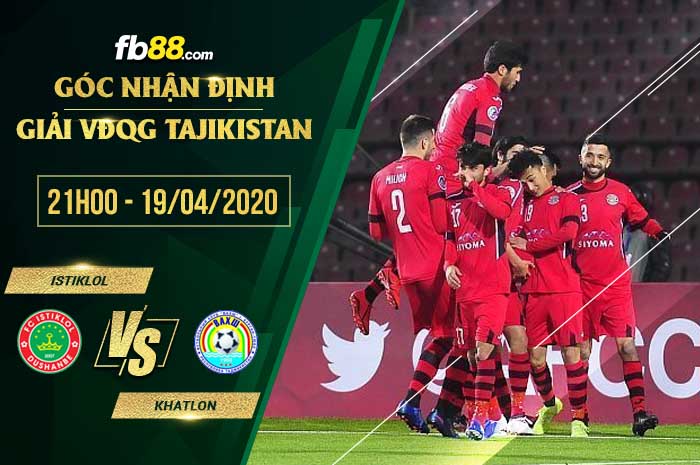 fb88-soi kèo Istiklol vs Khatlon