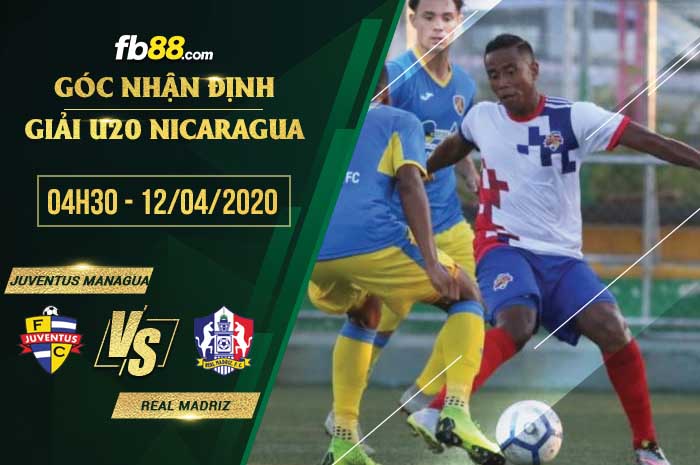 fb88-soi kèo Juventus Managua U20 vs Real Madriz FC U20