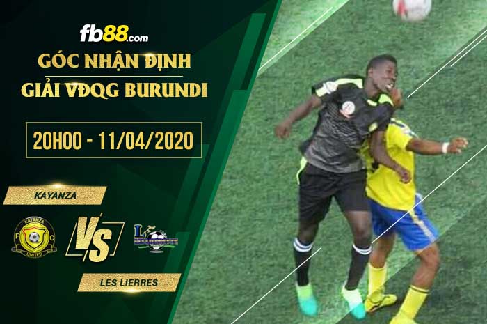 fb88-soi kèo Kayanza Utd vs Les Lierres FC