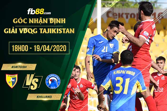 fb88-soi kèo Kuktosh vs FK Khujand
