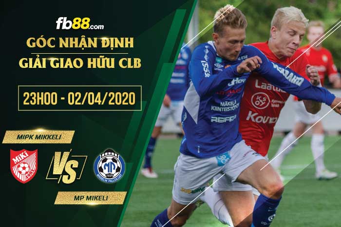 fb88-soi kèo MiPK Mikkeli vs MP MIKELI