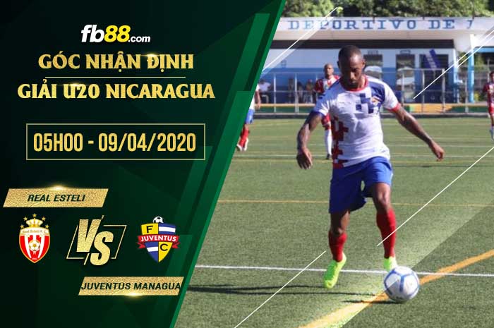 fb88-soi kèo Real Esteli U20 vs Juventus Managua U20