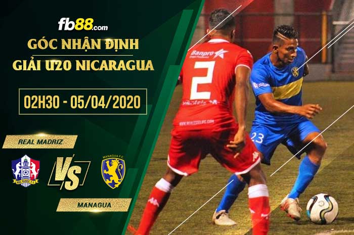 fb88-soi kèo Real Madriz U20 vs Managua U20