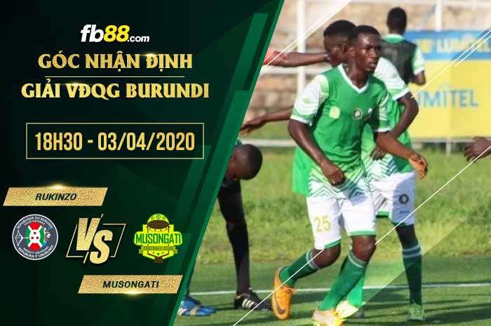 fb88-soi kèo Rukinzo FC vs Musongati FC