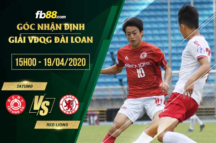 fb88-soi kèo Tatung vs Taipei Red Lions