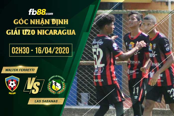 fb88-soi kèo Walter Ferretti U20 vs Las Sabanas U20