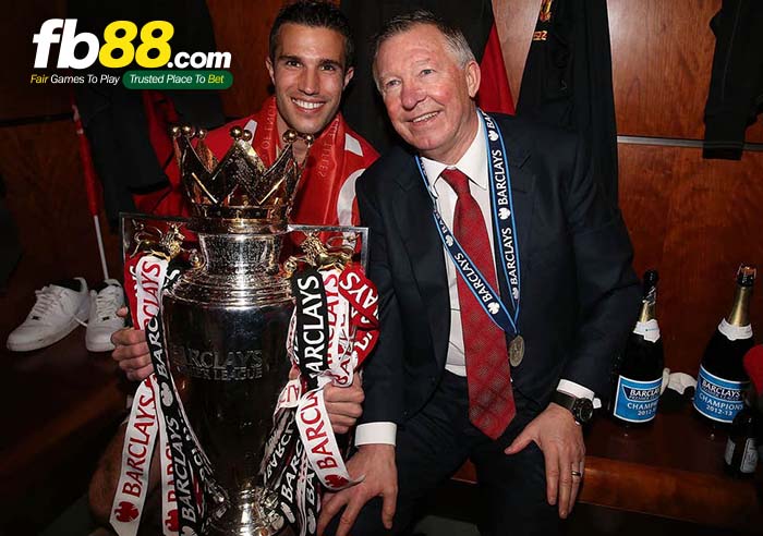 van persie sir alex man united