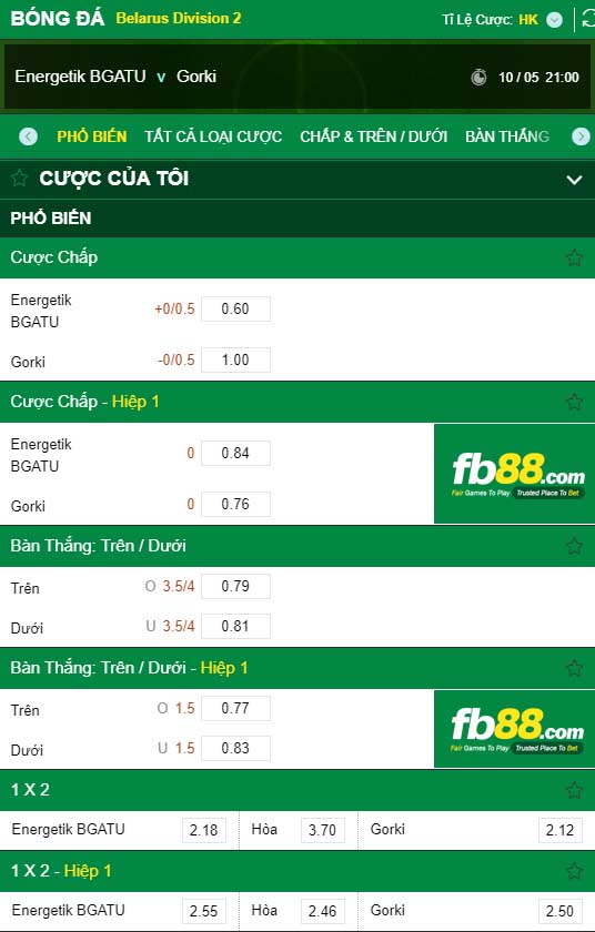 fb88-kèo nhà cái Energosbyt BSATU vs Gorki