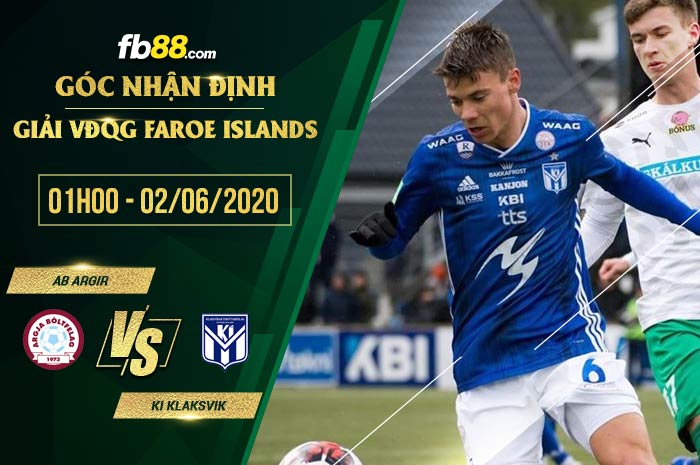 fb88-soi kèo AB Argir vs KI Klaksvik
