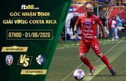 fb88-soi kèo AD San Carlos vs Cartagines Deportiva SA