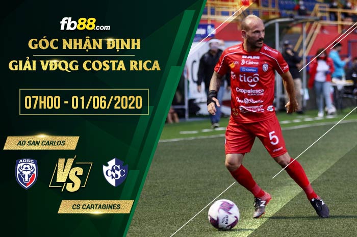 fb88-soi kèo AD San Carlos vs Cartagines Deportiva SA