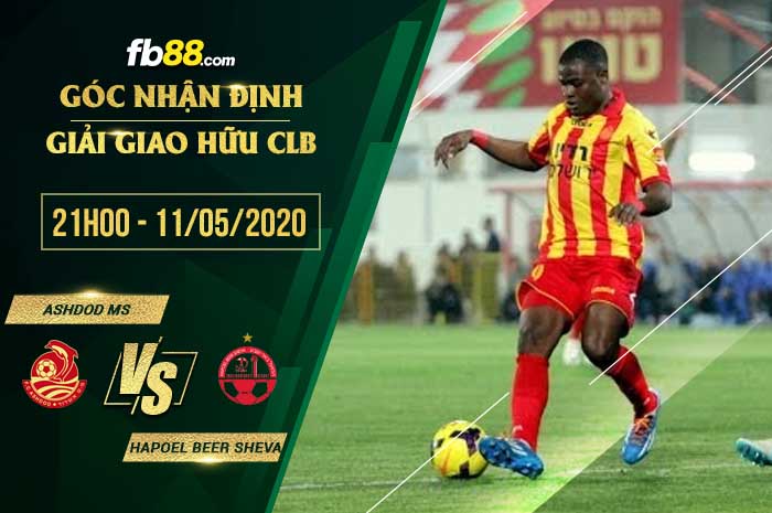 fb88-soi kèo Ashdod MS vs Hapoel Beer Sheva
