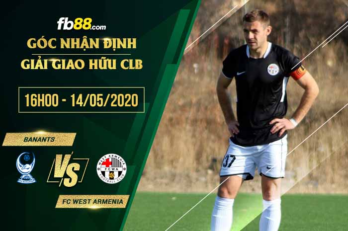 fb88-soi kèo Banants vs FC West Armenia