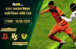 fb88-soi kèo Bnei Yehuda Tel Aviv vs Beitar Jerusalem