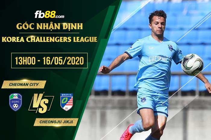 fb88-soi kèo Cheonan City vs Cheongju Jikji