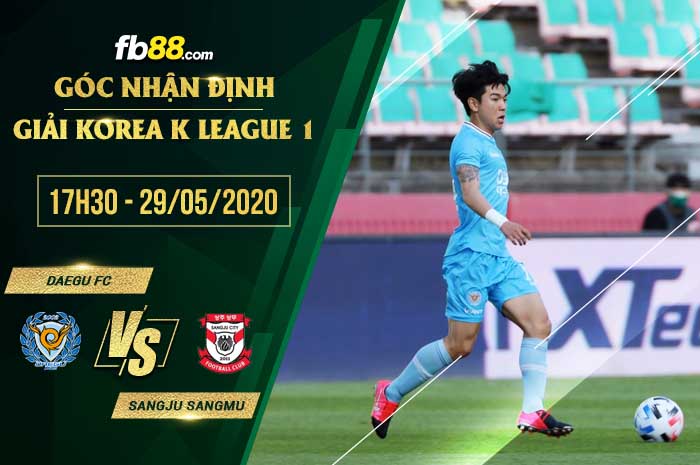 fb88-soi kèo Daegu vs Sangju Sangmu