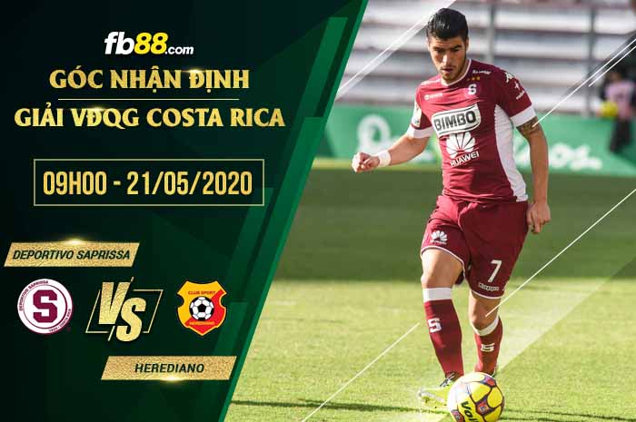 fb88-soi kèo Deportivo Saprissa vs Herediano