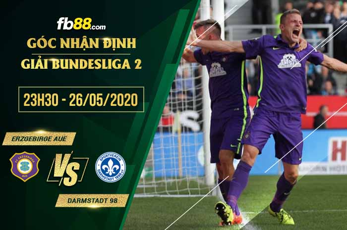 fb88-soi kèo Erzgebirge Aue vs SV Darmstadt 98