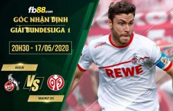 fb88-soi kèo FC Koln vs FSV Mainz 05