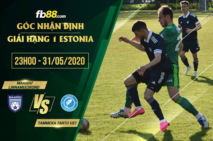 fb88-soi kèo FC Maardu vs Tartu JK Maag Tammeka B