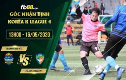fb88-soi kèo FC Namdong vs Paju Citizen FC