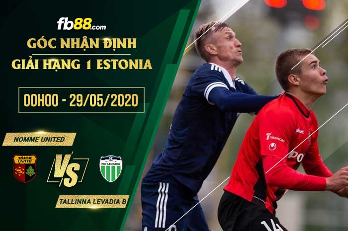 fb88-soi kèo FC Nomme United vs Tallinna FC Levadia B