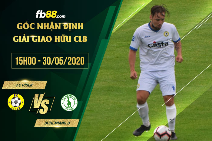 fb88-soi kèo FC Pisek vs Bohemians1905 B