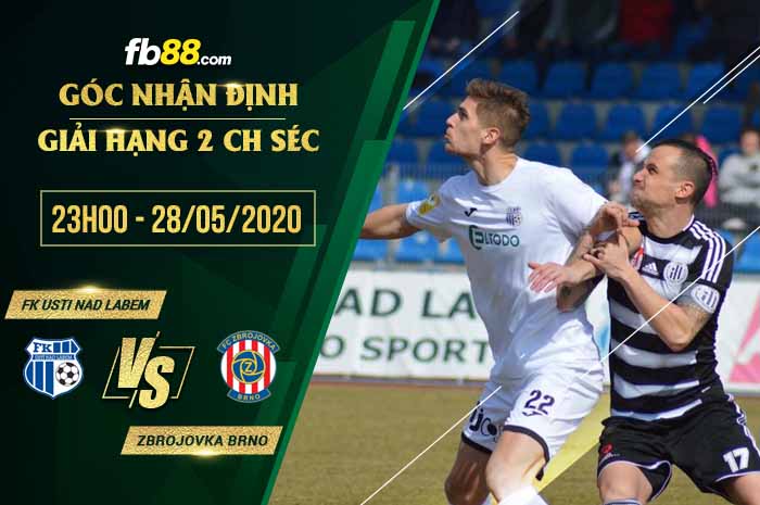 fb88-soi kèo FK Usti Nad Labem vs Zbrojovka Brno