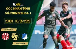 fb88-soi kèo FSV Mainz 05 vs TSG Hoffenheim