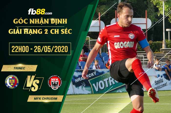fb88-soi kèo Fotbal Trinec vs MFK Chrudim