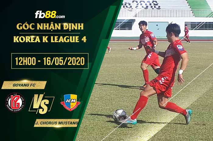 fb88-soi kèo Goyang FC vs Jungnang Chorus Mustang FC