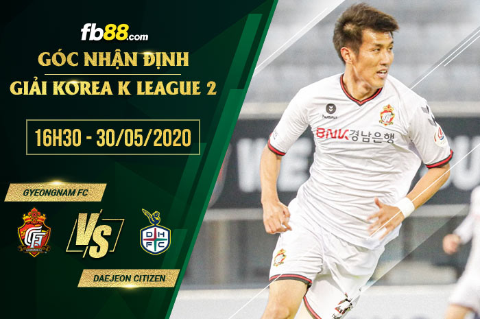 fb88-soi kèo Gyeongnam FC vs Daejeon Citizen